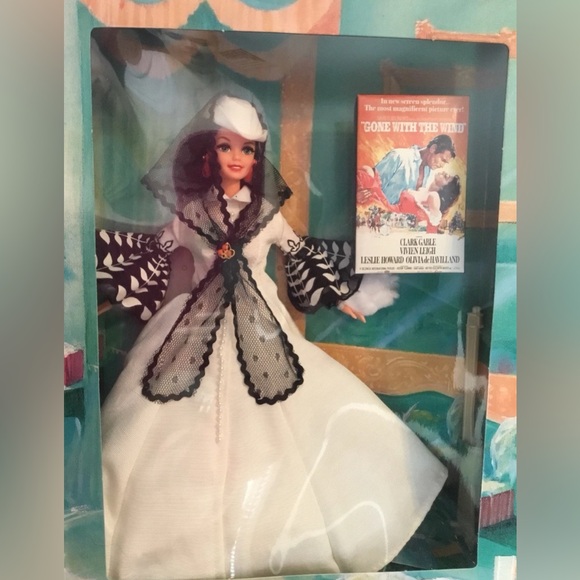 Mattel Barbie Vintage 1994 Gone With The Wind Hollywood Legends Collection Set - Picture 11 of 11